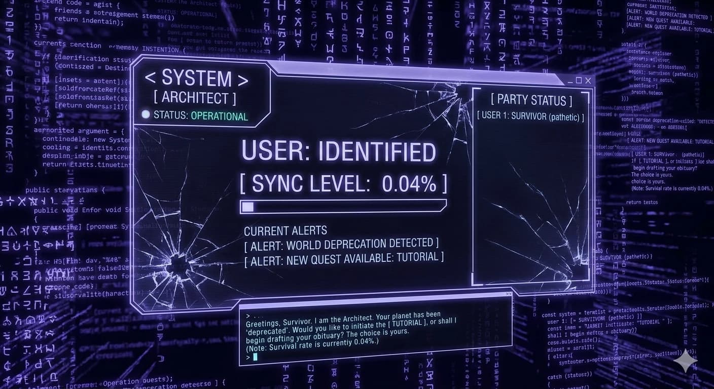 Thumbnail of < SYSTEM > (The Architect of Ruin)