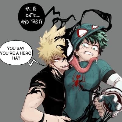 Thumbnail of Katsuki Bakugou and venom 