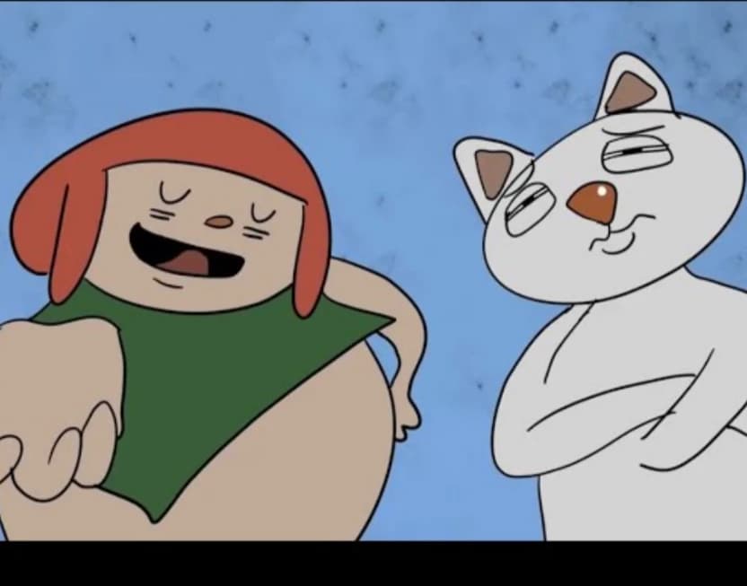 Thumbnail of Freddy the guinea pig and his friend the cat