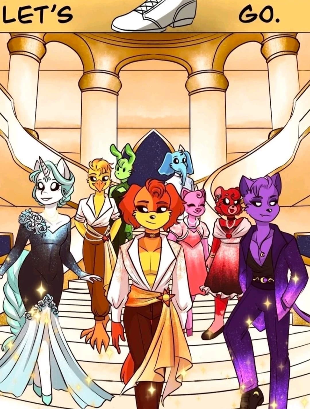 Thumbnail of Gala Dos Space Riders - Smilling Critters Au