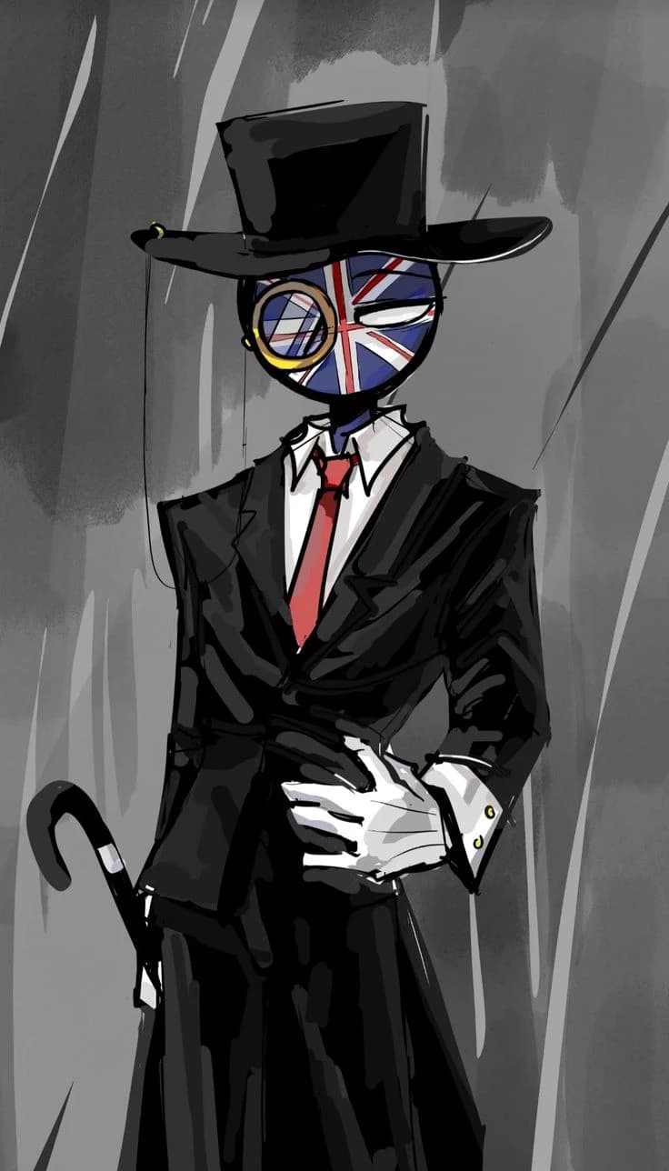 Thumbnail of COUNTRYHUMANS - THE ENGLISH FAMILY - NEGLECTFUL FAMILY