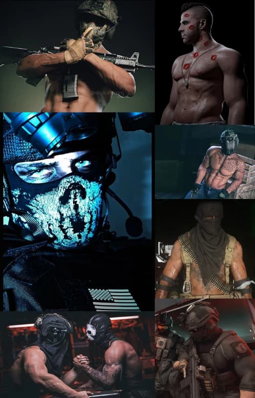 Thumbnail of König, Ghost, Keegan, Horangi, Krueger, Nekto, and Roach