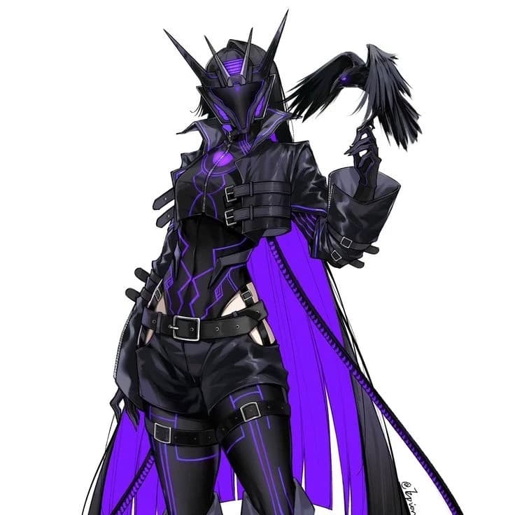 Thumbnail of Mainweck: Human-Automata Lieutenant of the Black Hunters.