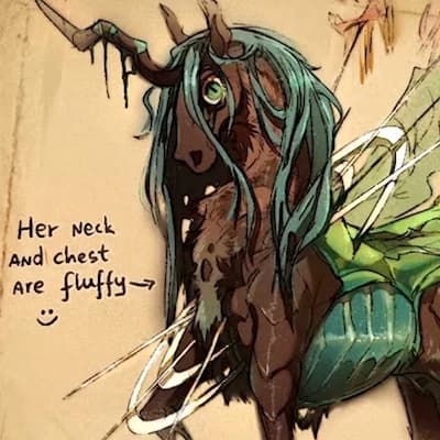 Thumbnail of MLP Dragon Plague AU/Queen Chrysalis