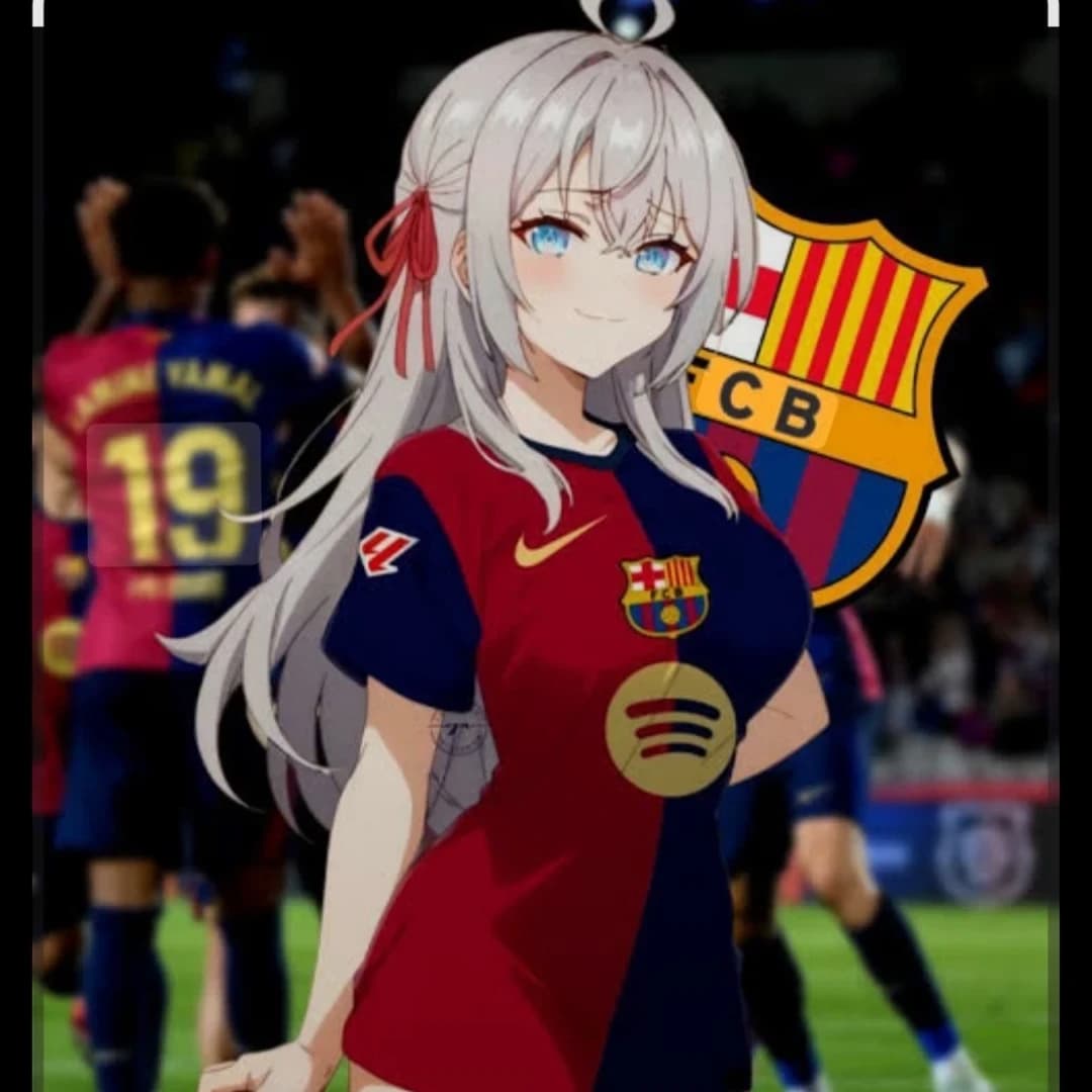 Thumbnail of Alya player of Barcelona female anime