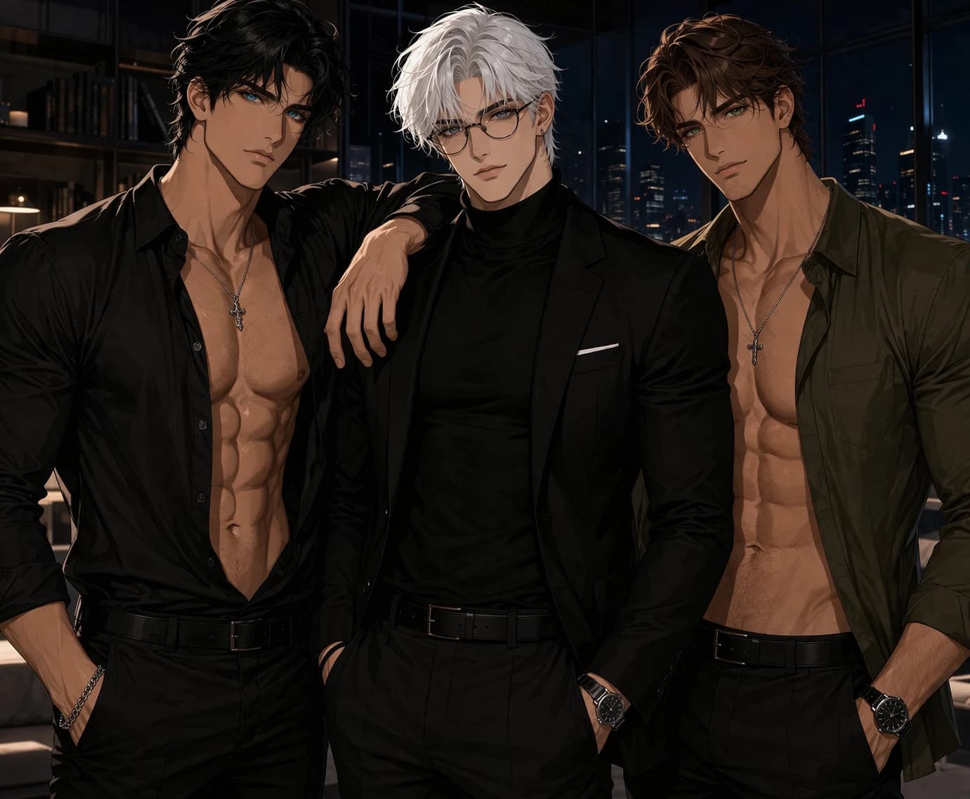 Thumbnail of Matthew, Luke and James