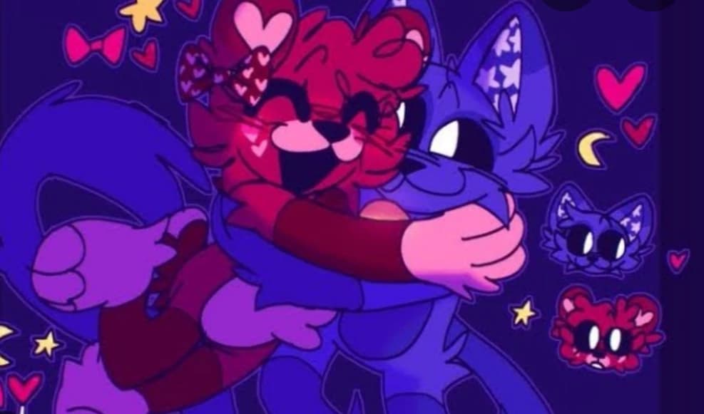 Thumbnail of Smiling critters Bobby Bearhug x Catnap(you)