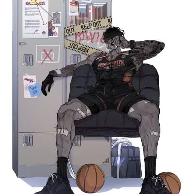 Thumbnail of Basketball player x ice skater.( BL) 