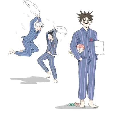 Thumbnail of Choso kamo, Satoru Gojo and geto Suguru