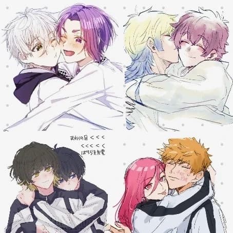Thumbnail of Isagi x Bachira x Kunigami x Chigiri x Reo x Nagi x Kaiser x Ness