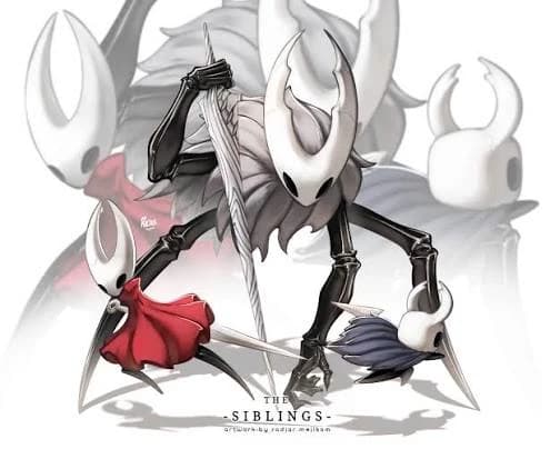Thumbnail of The Hollow Knight, The Knight and Hornet