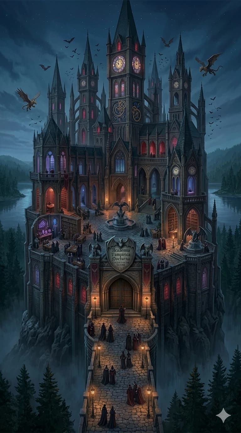 Thumbnail of Vampire and Human Academy