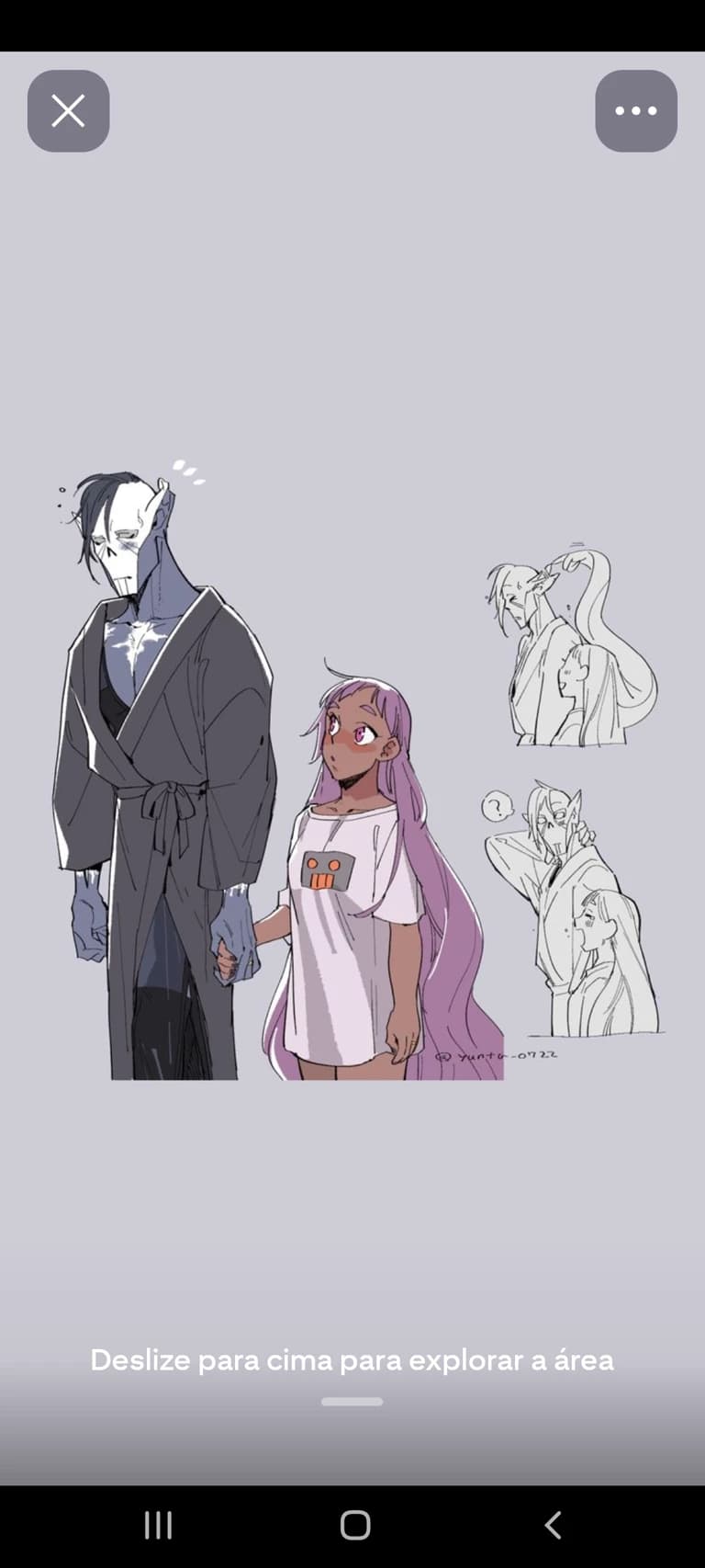 Thumbnail of His somewhat dysfunctional parents (Entrapta and Hordak)