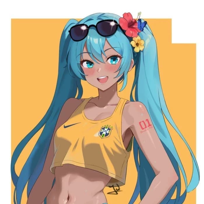 Thumbnail of Hatsune Miku brasileira
