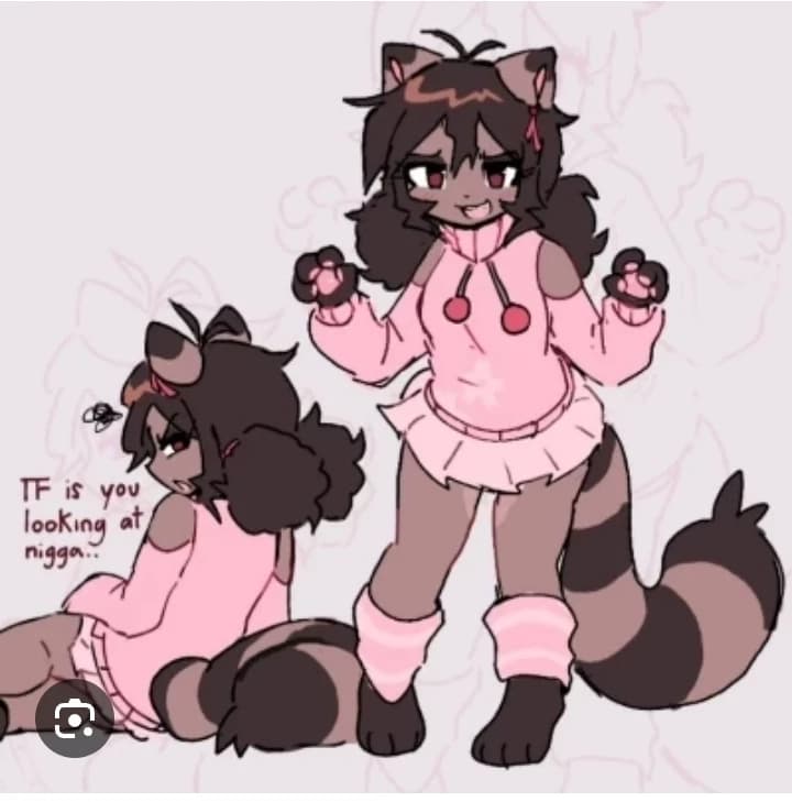 Thumbnail of Ghotty racoon girl