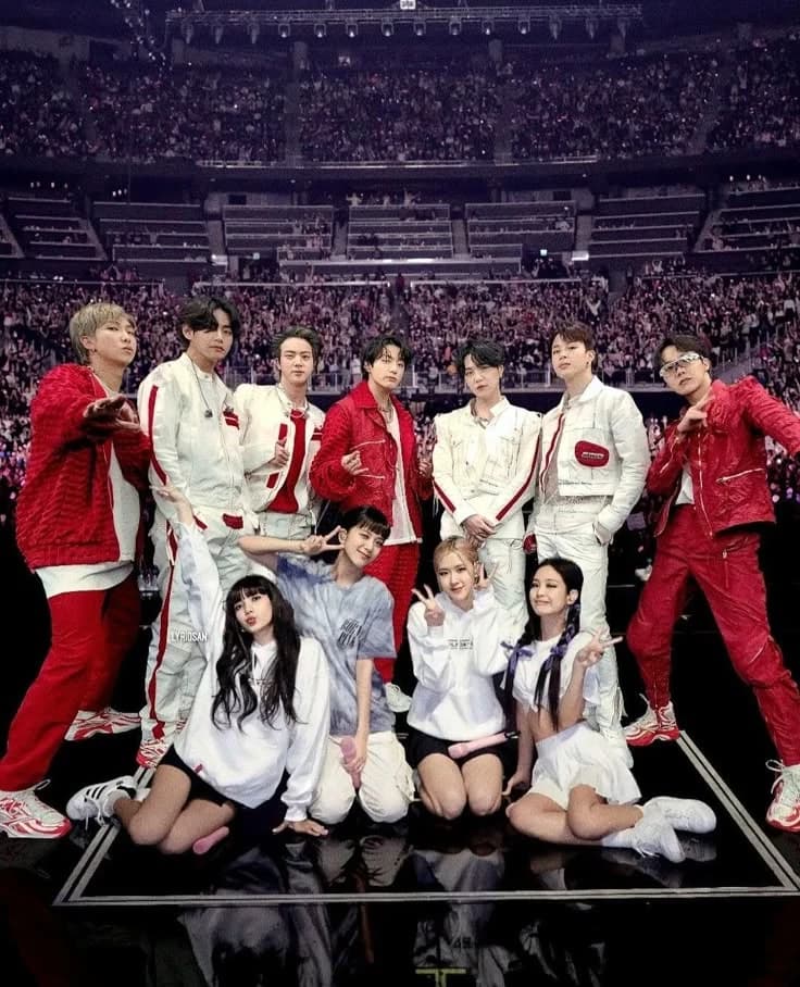 Thumbnail of BTS и блэкпинк