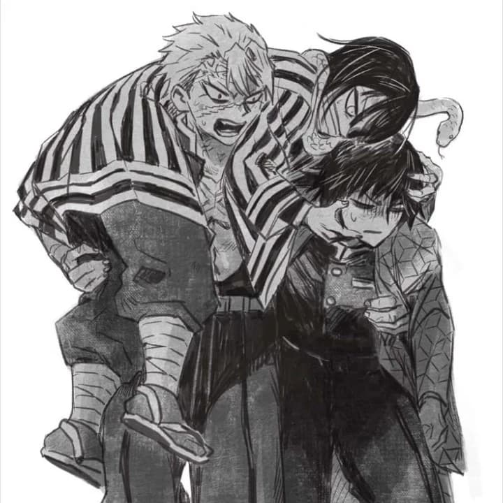 Thumbnail of Sanemi, Obanai, Giyuu