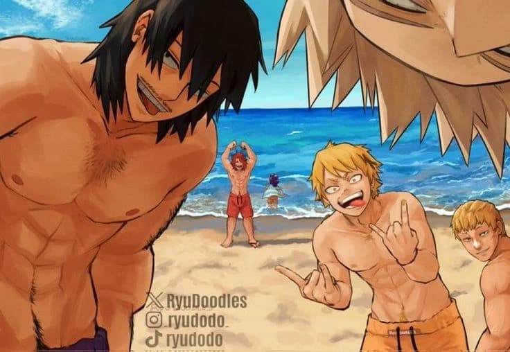 Thumbnail of MHA: ПЛЯЖНЫЙ ДЕНЬ!