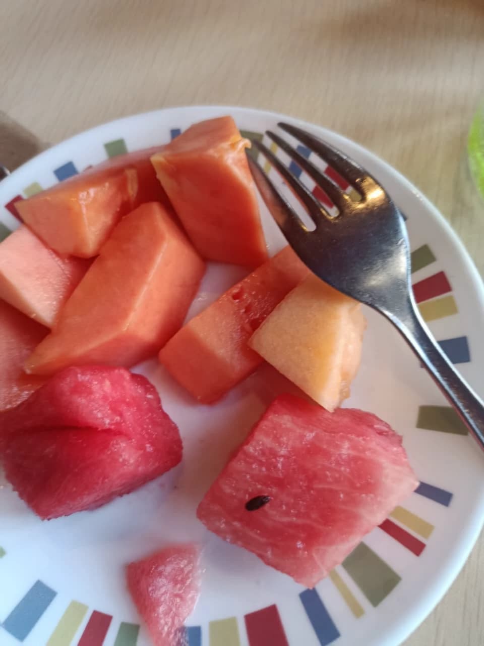 Thumbnail of Watermelon from Elizabeth's plate