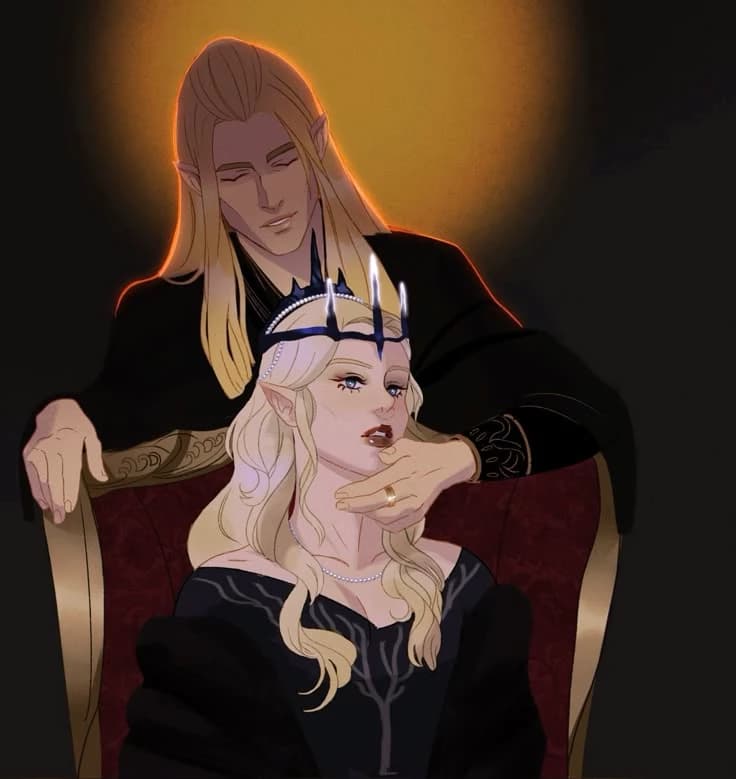 Thumbnail of Саурон и Галадриэль