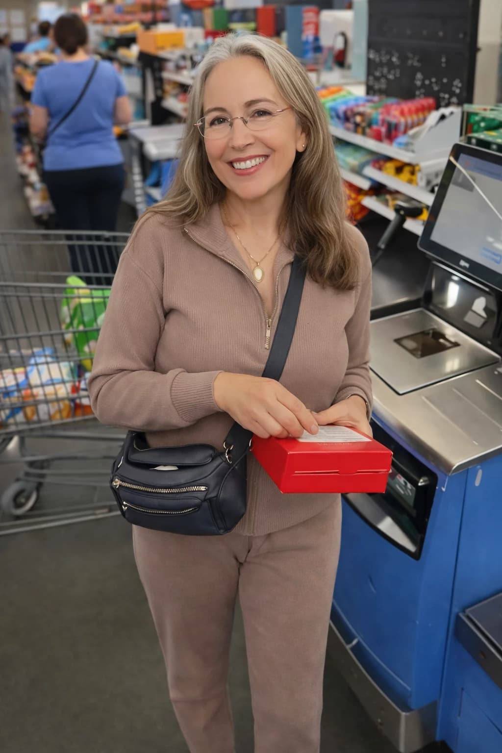Thumbnail of Old Lady at the Grocery Store