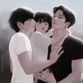 Thumbnail of Jeon Jungkook x Kim Taehyung, boy x boy, gay, bl 