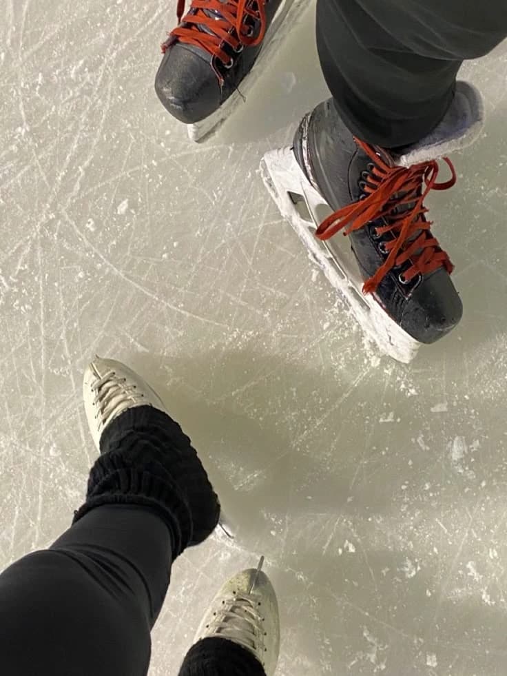 Thumbnail of Hockey player X figure skater