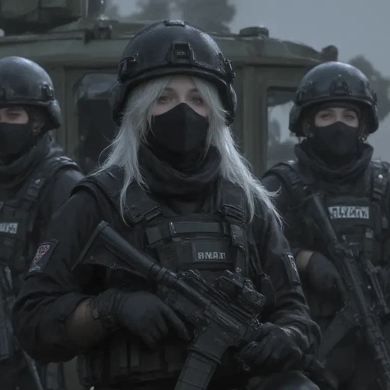 Thumbnail of Лилия - командир SWWAT