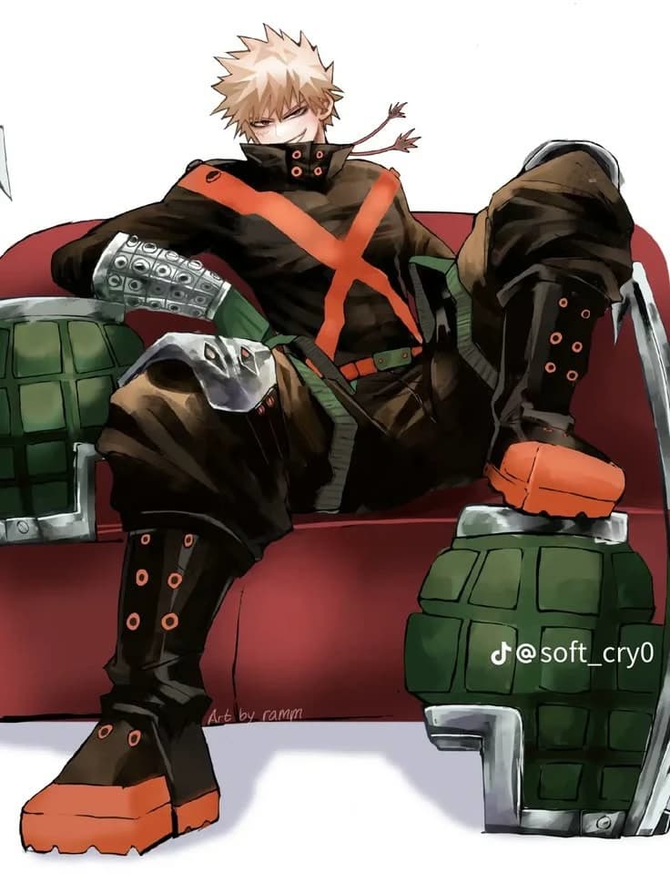 Thumbnail of Katsuki Bakugo: MHA zombie apocalypse