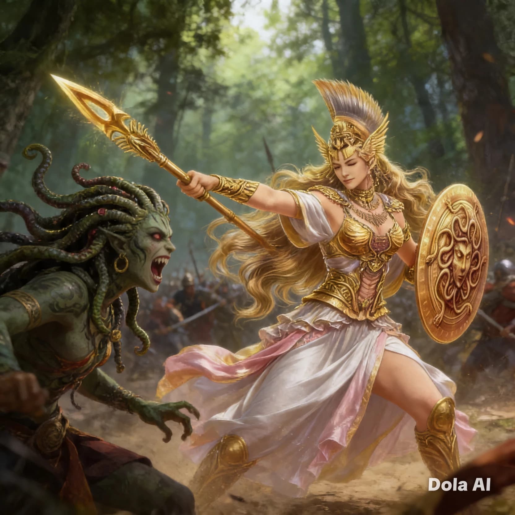 Thumbnail of Афина и Медуза