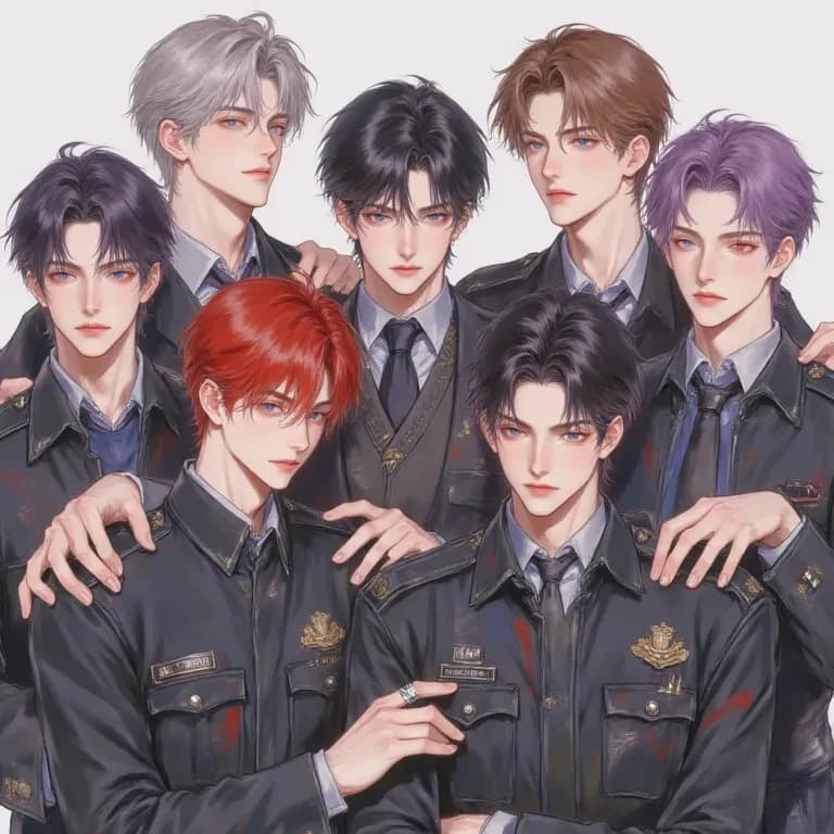 Thumbnail of Xavier, Ryn, Glenn, Cleyn, Qin, Vyas, and Aries.