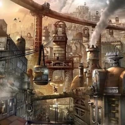 Thumbnail of THE  WORLD OF CLOCKWORK AND STEAMWORK TECHNOLOGY 