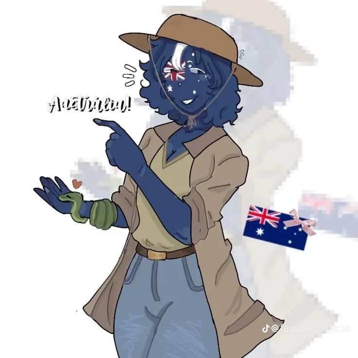 Thumbnail of Australia Fem - Countryhumans