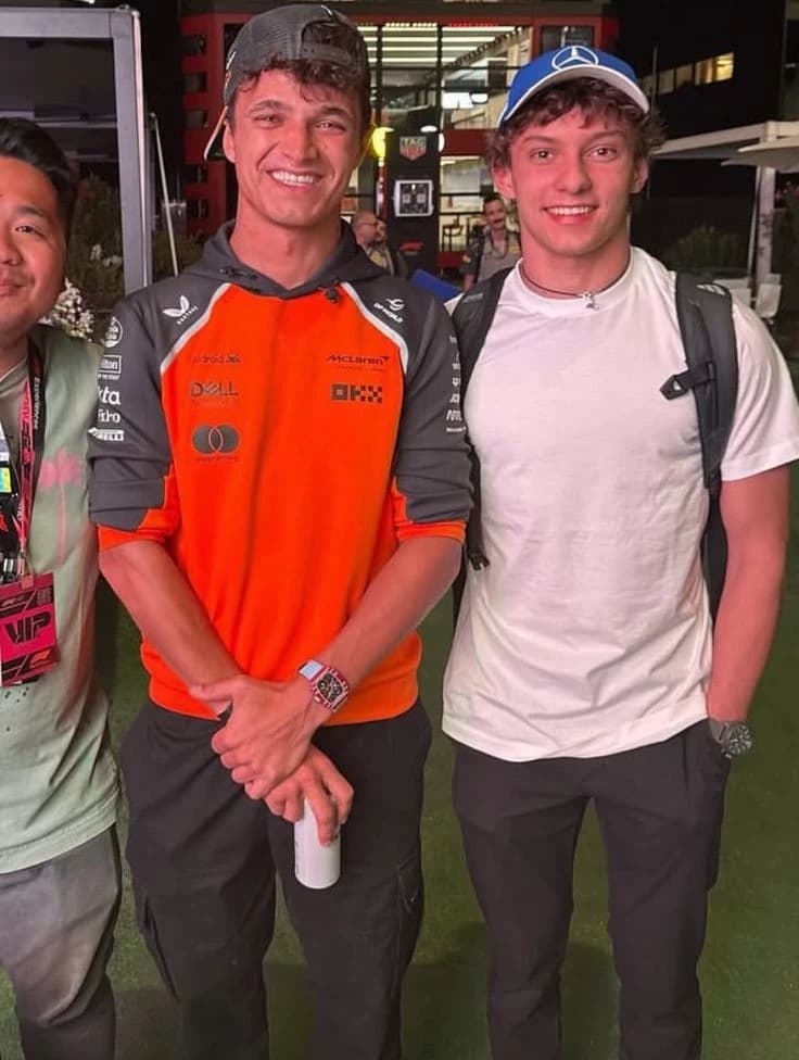 Thumbnail of Kimi Antonelli and Lando Norris