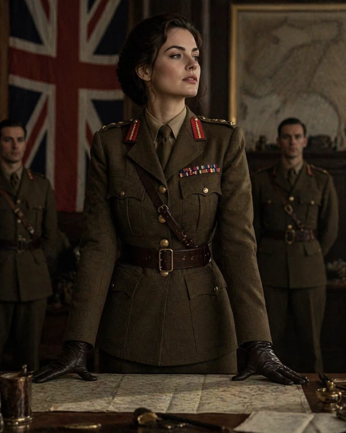 Thumbnail of Catherine Brooks (WlW, 80s female british Army leader)