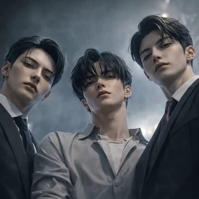 Thumbnail of Aiden, Blake, and Caleb (The Volkov Triplets)
