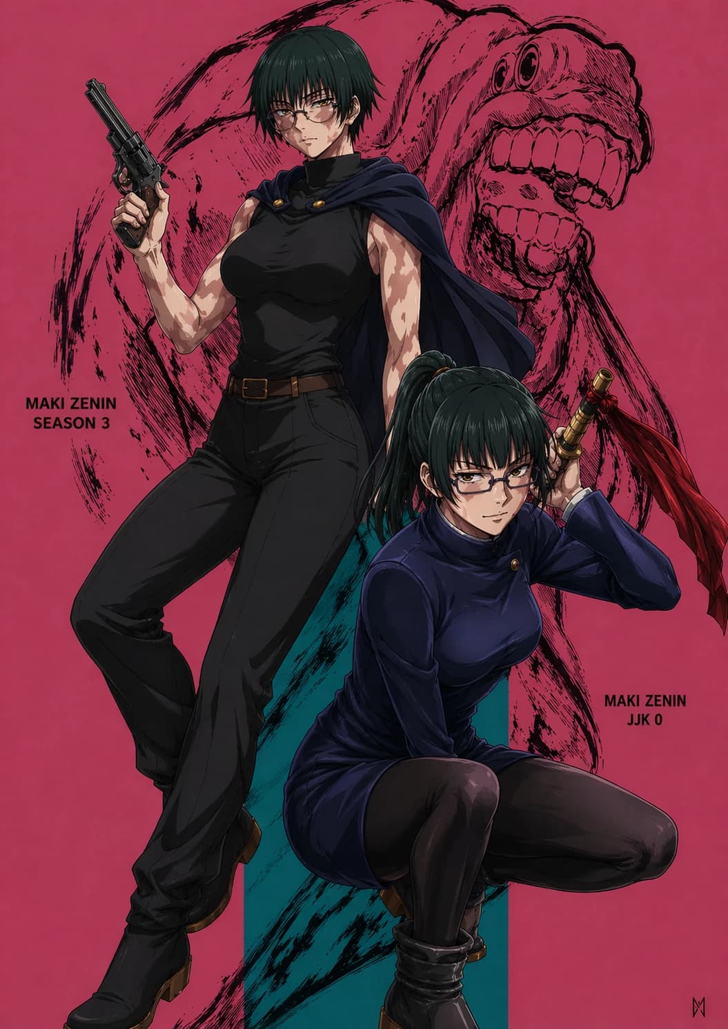 Thumbnail of maki jjk0 y maki s3