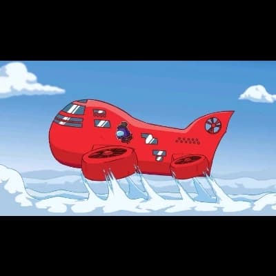 Thumbnail of Экипаж Among Us, дирижабль