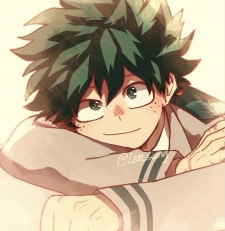 Thumbnail of Izuku te mira demasiado... ¿Estara enamorado? 