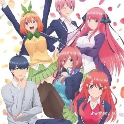 Thumbnail of the quintuplets - two guardians