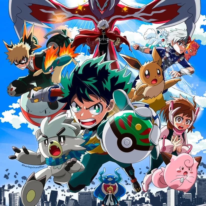 Thumbnail of MHA x Покемон
