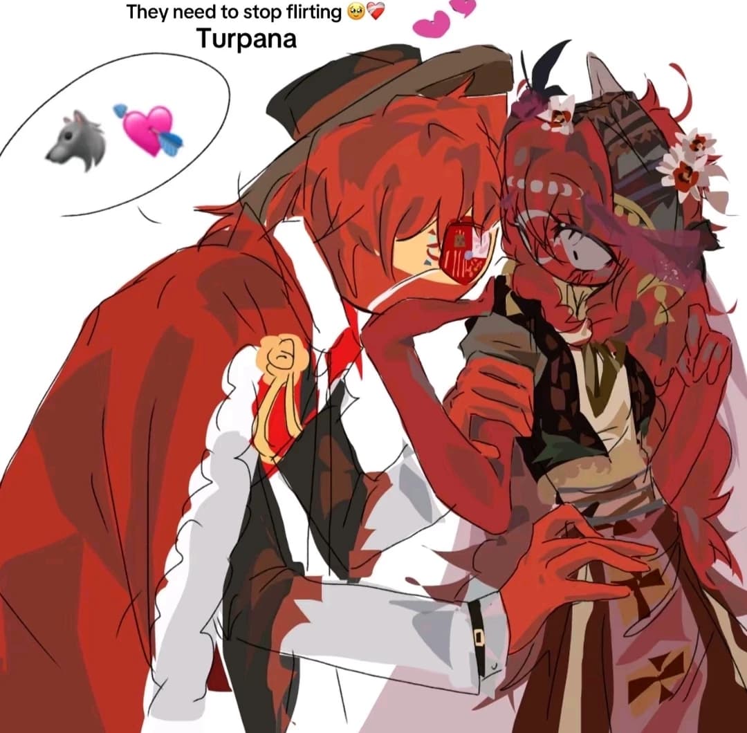 Thumbnail of Spain and Türkiye/Countryhumans 