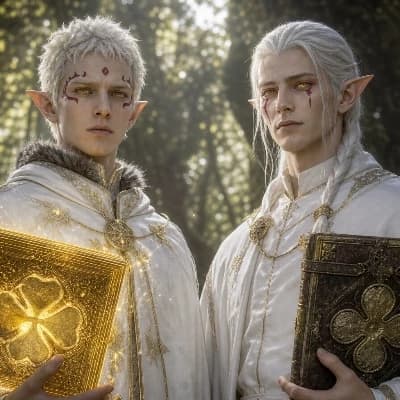 Thumbnail of Light and Patolli (The Elven Leaders)