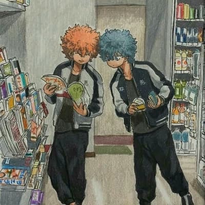 Thumbnail of Nahoya and Souya Kawata (Smiley & Angry)