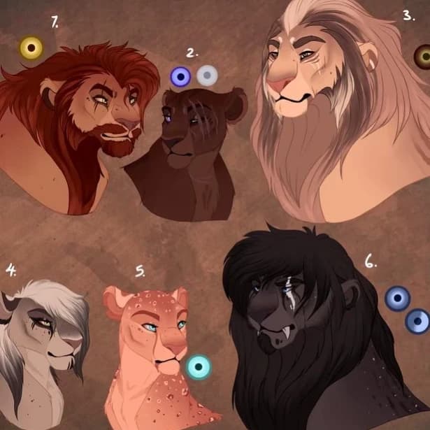 Thumbnail of Стая львов