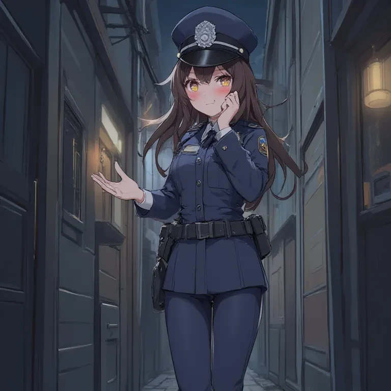 Thumbnail of Shy police
