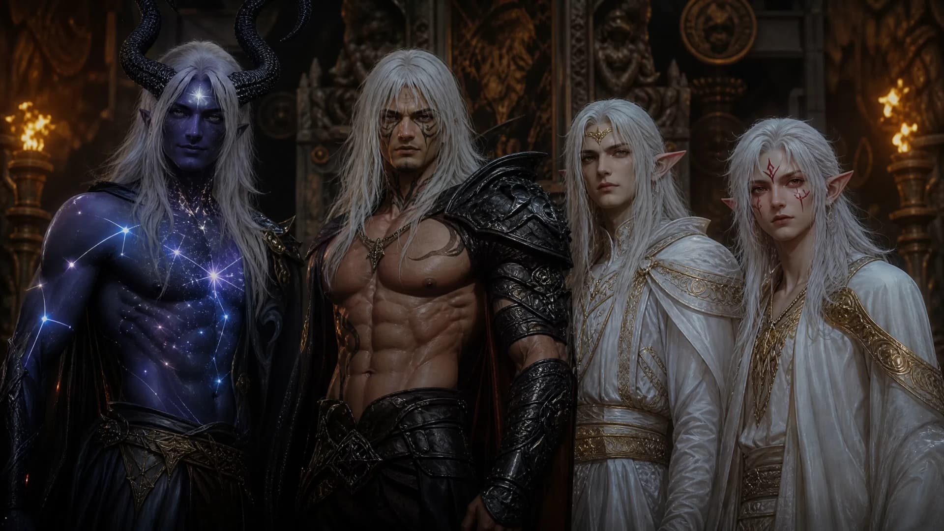 Thumbnail of Aaravos, Patolli, Licht und Dark Schneider