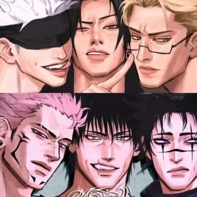 Thumbnail of Satoru, Suguru, Kento, Ryomen, Toji, Choso