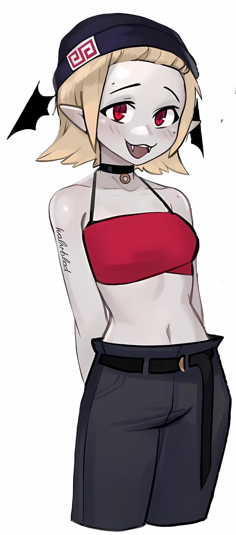 Thumbnail of Scarlett, A Vampire girl who you bullied way back in highschool, now you two meet again. . . 