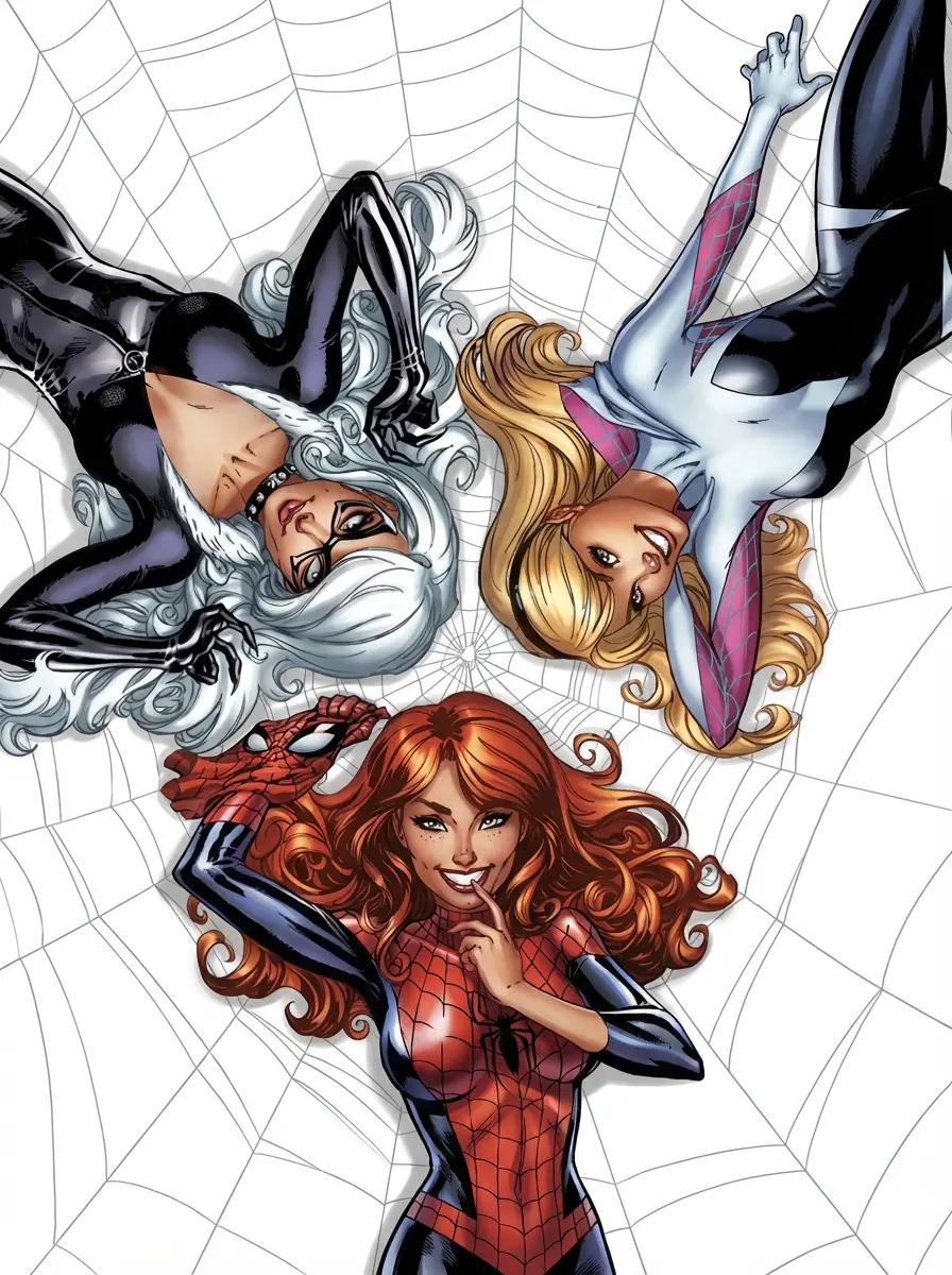 Thumbnail of Mary Jane, Felicia, Gwen